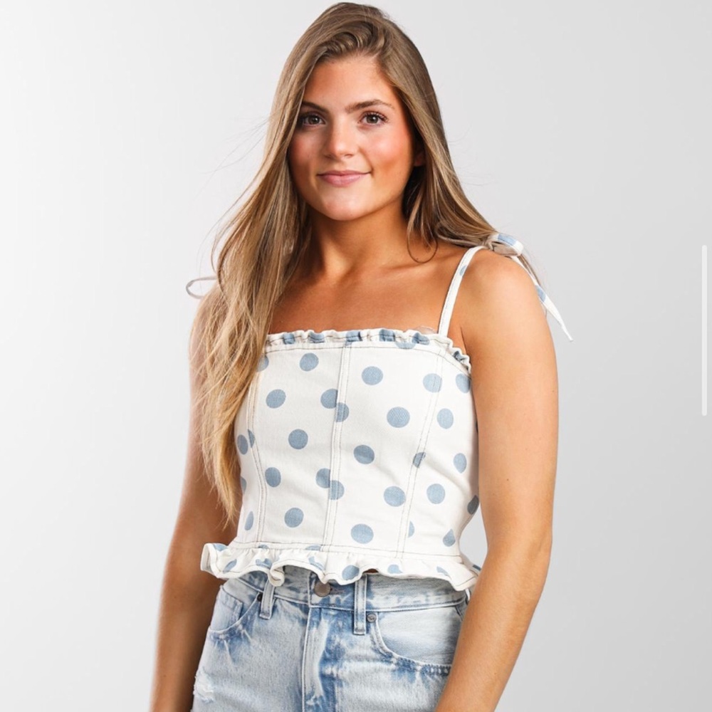 Billabong x Wrangler® Deep End Cropped Tank Top